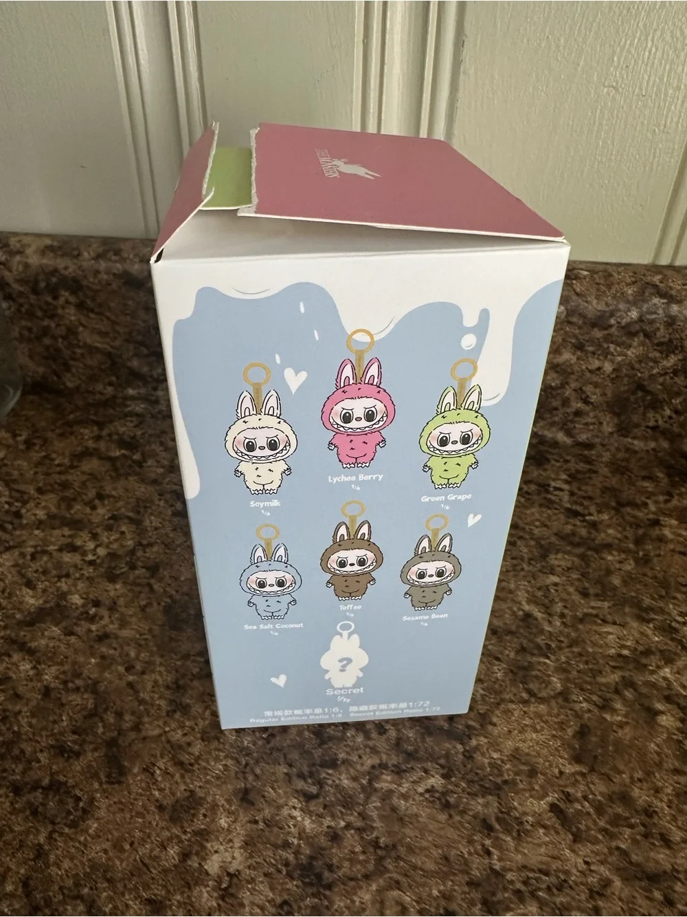 Exciting Macaron Labubu Plush Pendant